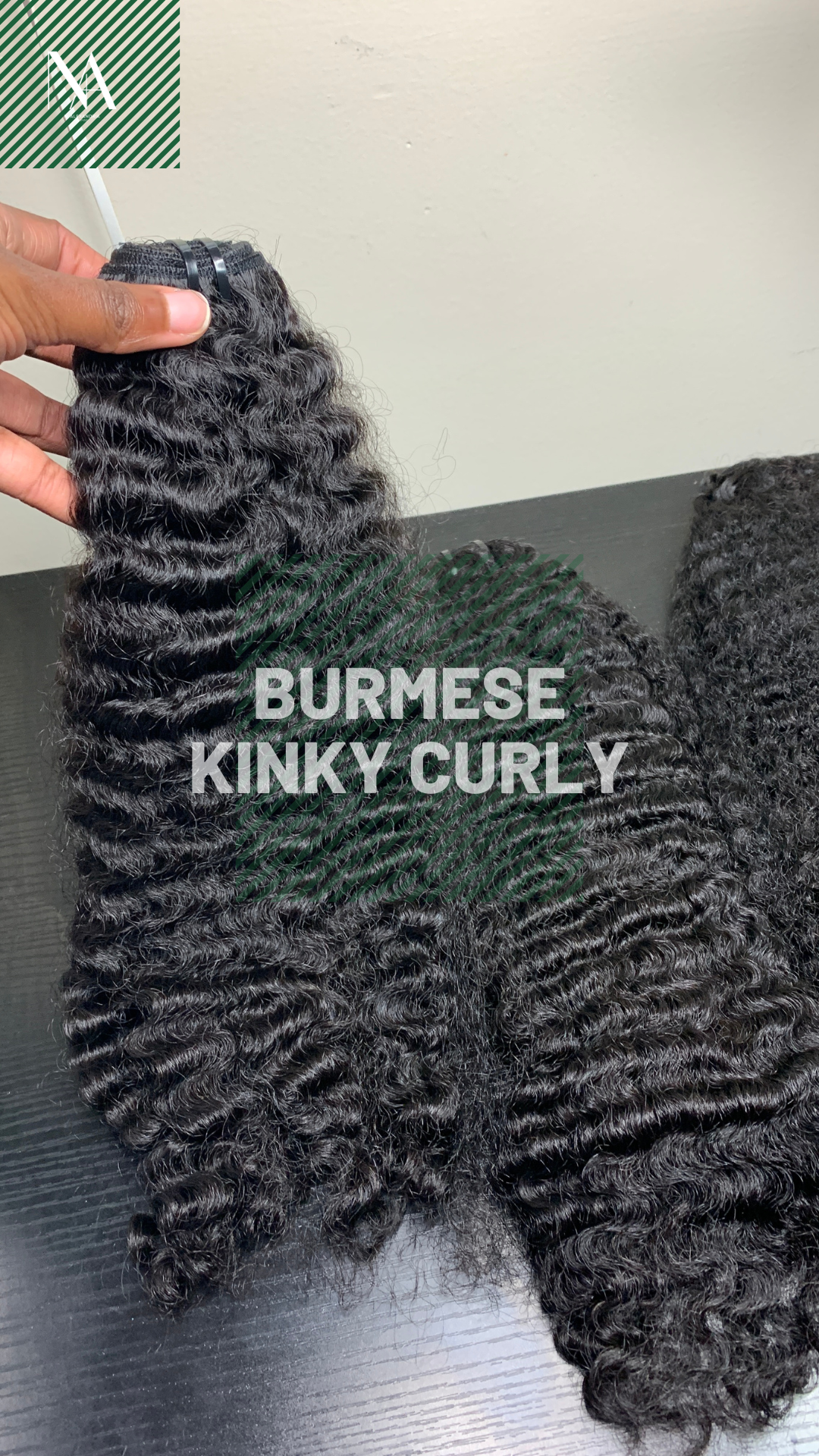 CLOSURE Burmese Kinky Curly Units