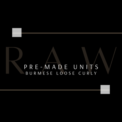 CLOSURE Burmese Loose Curly Units